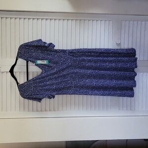 Kaela Faux Wrap Dress